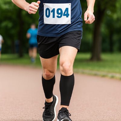 Manchon de compression mollet marathon