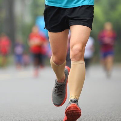 Manchon de compression mollet course