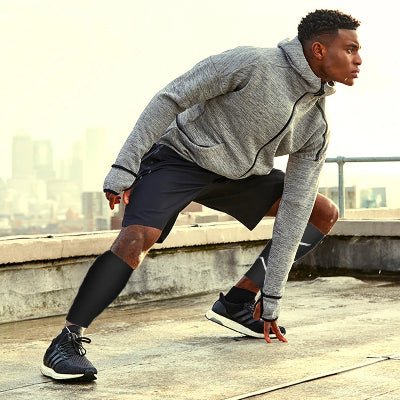 Manchon de compression homme race noir