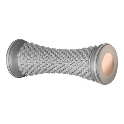 Rouleau de massage des pieds de couleur gris
