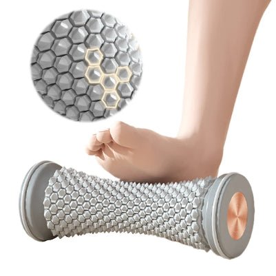 Rouleau de massage des pieds gris
