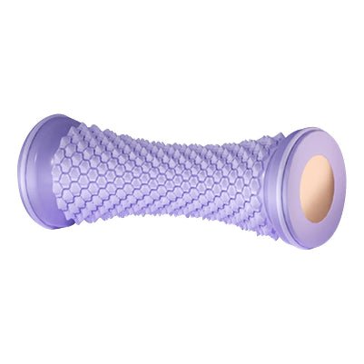 Rouleau de massage des pieds couleur violet
