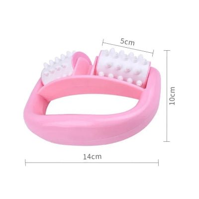 Rouleau de massage rose dimensions exacte 