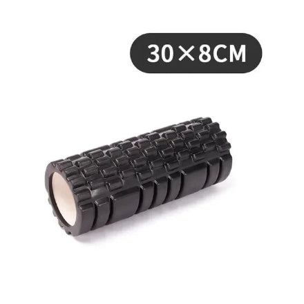 rouleau de massage noir pour vos seances de fitness au gym ou a la maison