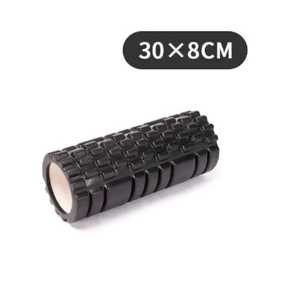 rouleau de massage noir pour vos seances de fitness au gym ou a la maison
