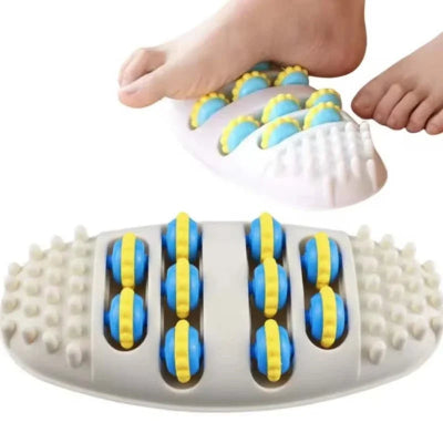 rouleau de massage des pieds avec dix rouleaux