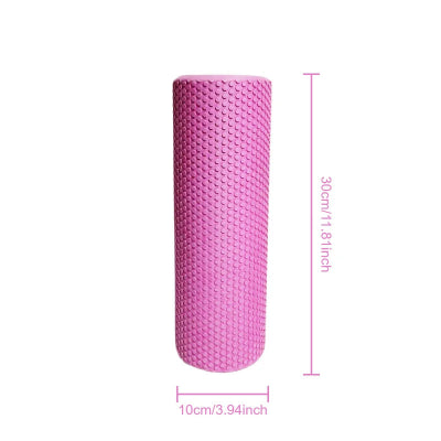 rouleau de massage rose trente centimetres
