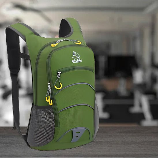 Sac a dos sport vert salle gym