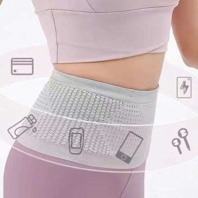 sac banane gris support plusieurs items