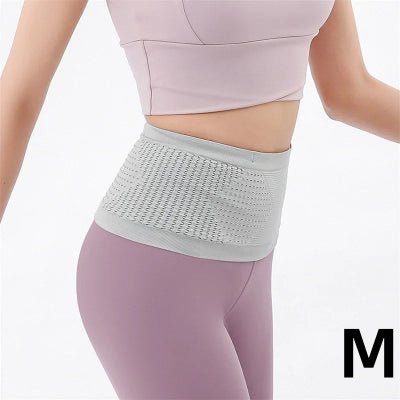 Femme porte sac banane gris medium