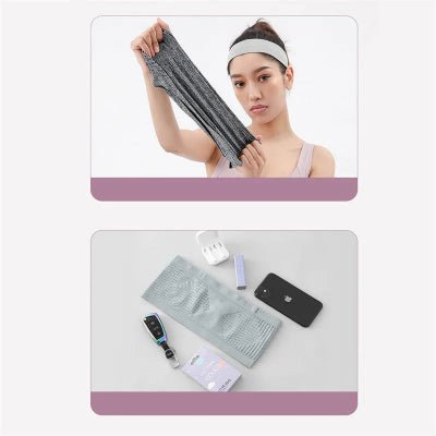 femme montre possibilite rangement sac banane