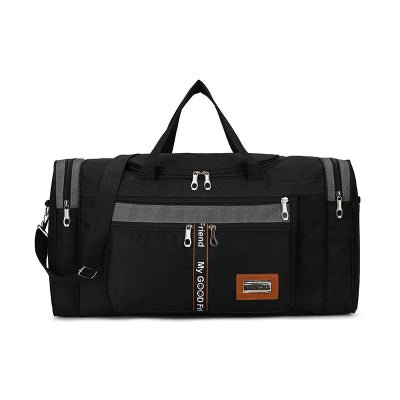 Sac de sport noir devant
