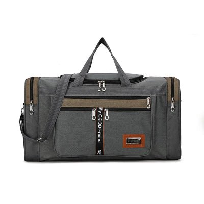 Sac de sport gris anthracite devant