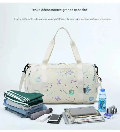 Sac de sport blanc voyage