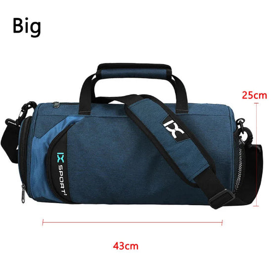 Sac de sport bleu grand