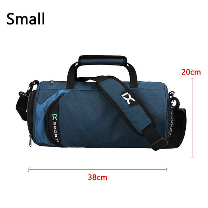 Sac de sport bleu small