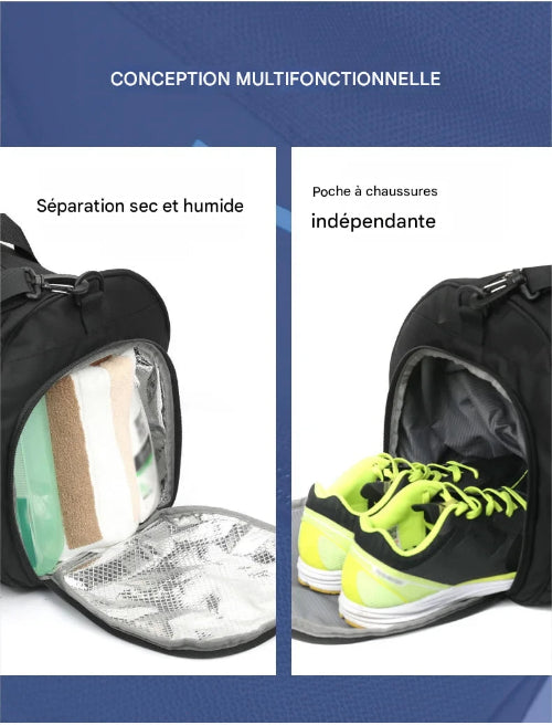 Sac de sport conception multifonctionnelle