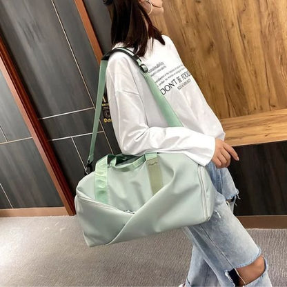 Sac de sport couleur vert menthe