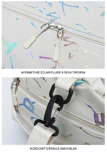 Sac de sport crochet epaule amovible