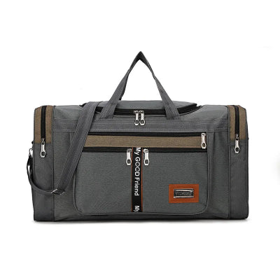 Sac de sport gris anthracite devant