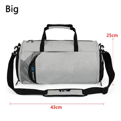 Sac de sport gris modele large