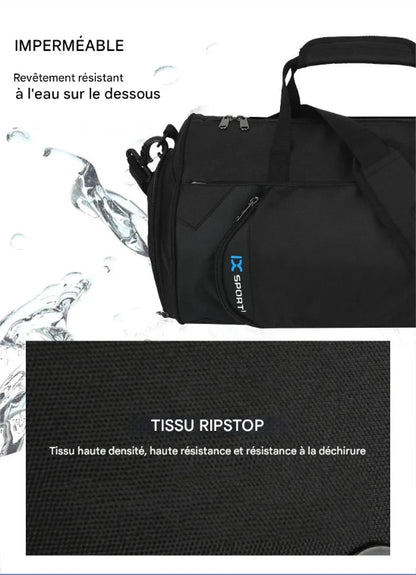 Sac de sport impermeable et resistant