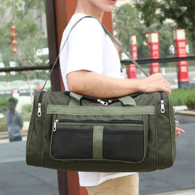 Sac de sport kaki tendance