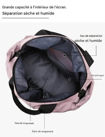 Sac de sport impermeable grande capacite