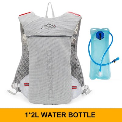 Sac de sport gris avec sac eau