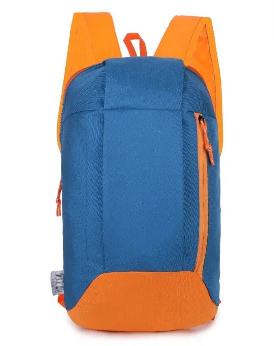 sac de sport deux couleur bleu orange