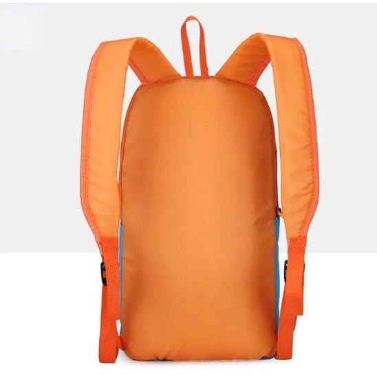 Sac de sport orange bretelles ergonomiques
