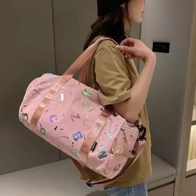 Sac de sport rose