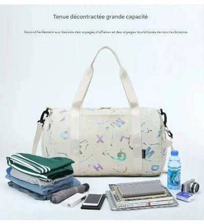 Sac de sport blanc voyage