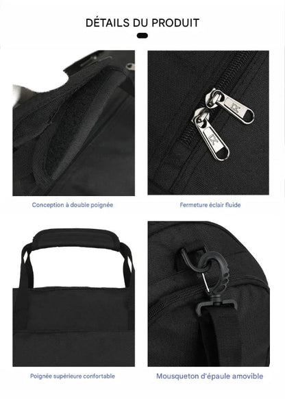 Sac de sport montrer details produit