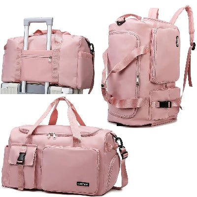 Sac de sport rose multi fonctions