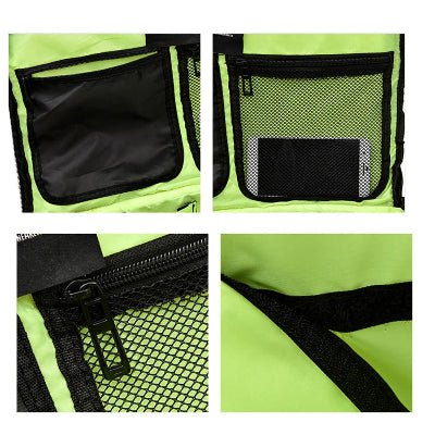Sac de sport interieur vert multisegment