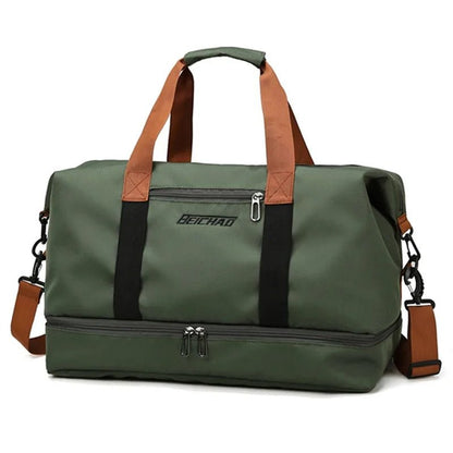 Sac sport et voyage-vert-La Zone Fitness