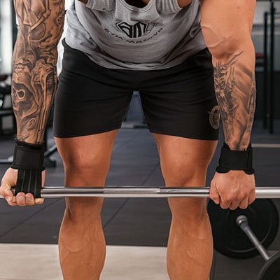 Sangle de tirage noir soulever terre