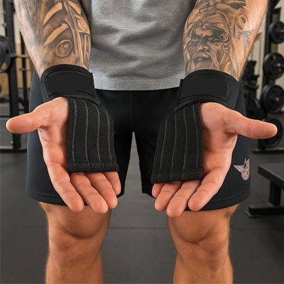 sangle de tirage noir homme salle sport