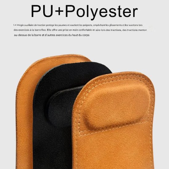 Sangle de tirage protege paumes poignets