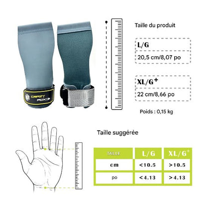 Sangle de tirage guide des tailles