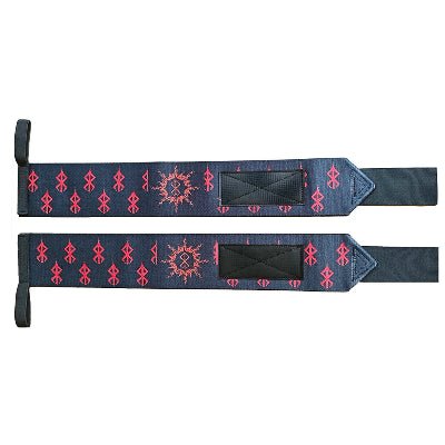 Sangle de tirage noir et rouge