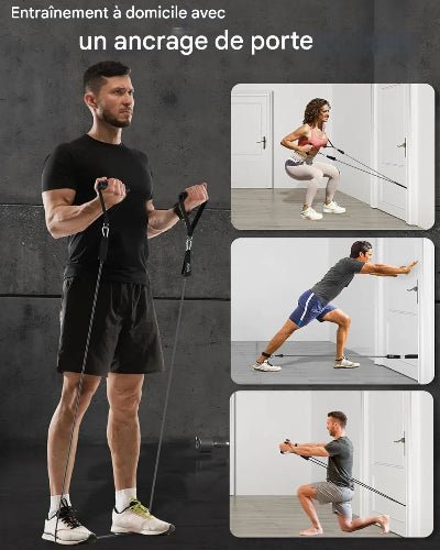 Sangle musculation pour entrainement domicile