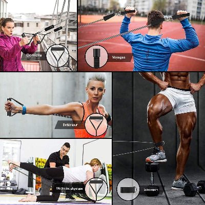 Sangle musculation entrainement maison voyages gym