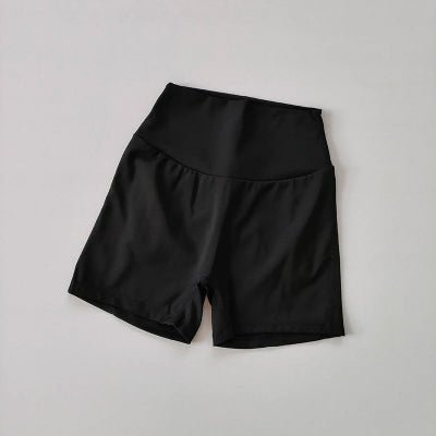 Short de sport femme noir vue avant