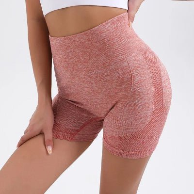 Short de sport femme rouge