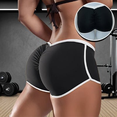 Short de sport noir femme gym