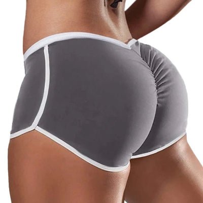 Short de sport gris