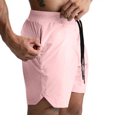 short sport homme rose poche lateral