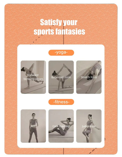 Tapis Pilates | Pilates, Yoga Mat - La Zone Fitness